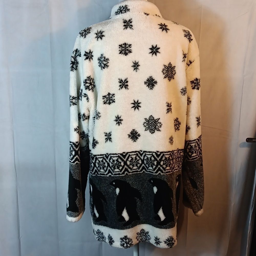Black Mountain Full Zip Fleece Jacket With Pockets - Picture 3 of 7